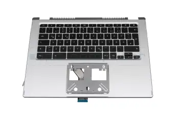 6B.HX7N7.007 original Acer clavier incl. topcase DE (allemand) noir/argent