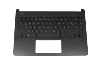 L61504-041 original HP clavier incl. topcase DE (allemand) noir/gris