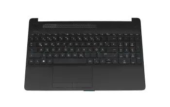 L97982-041 original HP clavier incl. topcase DE (allemand) noir/noir (PTP)