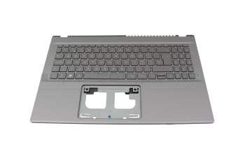 6B.K3BN2.015 original Acer clavier incl. topcase CH (suisse) gris/gris avec rétro-éclairage