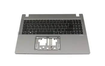 6B.BB5N7.009 original Acer clavier incl. topcase DE (allemand) noir/gris avec rétro-éclairage