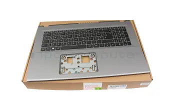 6B.KHLN8.023 original Acer clavier incl. topcase DE (allemand) noir/gris avec rétro-éclairage
