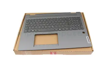 5CB1N95076 original Lenovo clavier incl. topcase DE (allemand) noir/gris avec rétro-éclairage