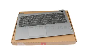 5CB1H77962 original Lenovo clavier incl. topcase DE (allemand) noir/gris