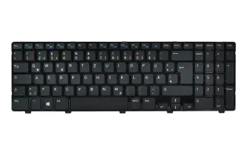 M6W72 original Dell clavier DE (allemand) noir/noir brillant