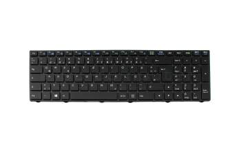 102-015F2LHA01 original Chicony clavier DE (allemand) noir/noir abattue avec rétro-éclairage (N75)