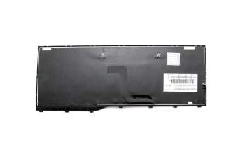 10601574689 Fujitsu clavier DE (allemand) noir/noir brillant