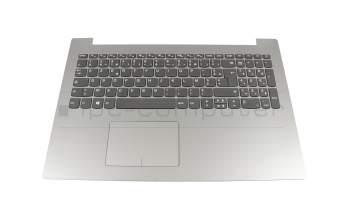 12209917 original Lenovo clavier incl. topcase FR (français) gris/argent avec rétro-éclairage