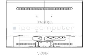 Asus 13010-00712100 LMT VK228H BACK COVER(AUO L21)