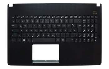 13GNM0X0P13X-6 original Asus clavier incl. topcase DE (allemand) noir/noir