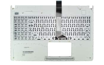 13GNMPX0P13X-3 original Asus clavier incl. topcase SF (suisse-francais) noir/blanc