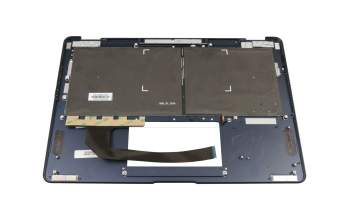 13N1-1VA0M11 original Asus clavier incl. topcase UK (anglais) bleu/bleu avec rétro-éclairage