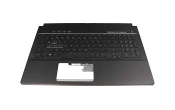 13N1-4MA0311 original Asus clavier incl. topcase DE (allemand) noir/noir avec rétro-éclairage