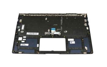 13N1-60A0J31 original Asus clavier incl. topcase RU (russe) noir/bleu avec rétro-éclairage