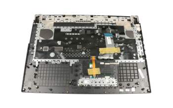 13N1-9BA0901 original Asus clavier incl. topcase DE (allemand) noir/noir avec rétro-éclairage - sans puits Keystone -