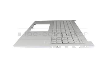 13N1-FBM0311 original Asus clavier incl. topcase DE (allemand) argent/argent