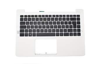 13NB0092AP0301 original Asus clavier incl. topcase FR (français) noir/blanc