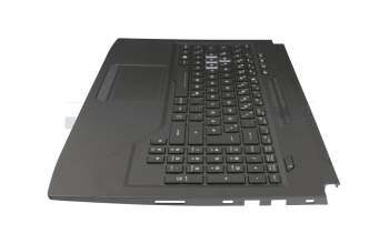 13NB0G51AP0501 original Asus clavier incl. topcase DE (allemand) noir/noir avec rétro-éclairage
