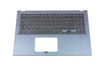 13NB0KA6P01012 original Asus clavier incl. topcase DE (allemand) noir/bleu