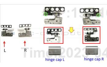 Asus 13NB1100M06021 K6604JV IPS HINGE L