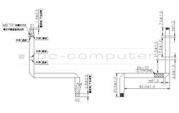 Asus 14010-00446300 GU502DU TP FFC 6P 0.5 L100
