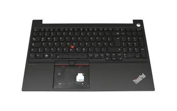 14354467 original Lenovo clavier incl. topcase DE (allemand) noir/noir avec rétro-éclairage et mouse stick