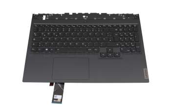 16292280 original Lenovo clavier incl. topcase DE (allemand) noir/noir