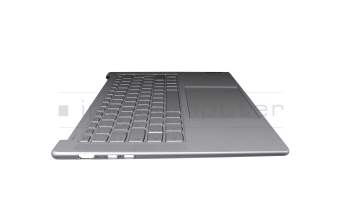 17365628 original Lenovo clavier incl. topcase DE (allemand) gris/gris avec rétro-éclairage