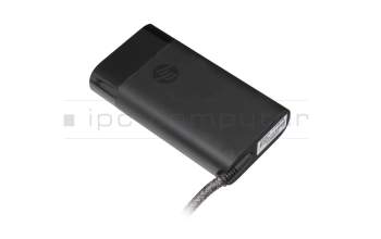 1HE08AA# original HP chargeur USB-C 65 watts arrondie