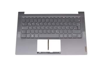1KAFZZG0062 original Lenovo clavier incl. topcase DE (allemand) gris/gris avec rétro-éclairage