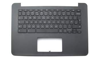 1KAHZZE000T original Asus clavier incl. topcase UK (anglais) noir/noir