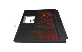 1KAHZZG006N original Asus clavier incl. topcase DE (allemand) noir/noir avec rétro-éclairage