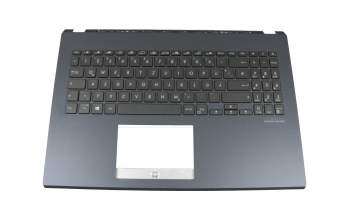 1KAHZZQ007Y original Asus clavier incl. topcase DE (allemand) noir/anthracite avec rétro-éclairage