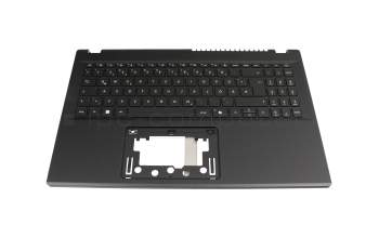 1KAJZZG023R original Quanta clavier incl. topcase DE (allemand) noir/noir avec rétro-éclairage