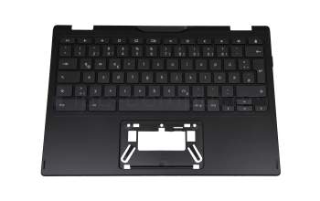 1KAJZZG0612 original Acer clavier incl. topcase DE (allemand) noir/noir