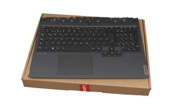 200304-ICT original Lenovo clavier incl. topcase DE (allemand) noir/noir avec rétro-éclairage