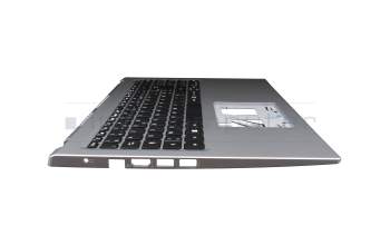 21051738KA01 original Acer clavier incl. topcase FR (français) noir/argent