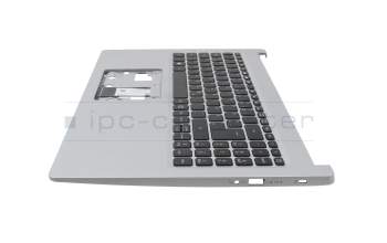24F2GEL7601 original Acer clavier incl. topcase DE (allemand) noir/argent