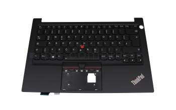 2H-BC8ML70121 original Lenovo clavier incl. topcase DE (allemand) noir/noir avec rétro-éclairage et mouse stick