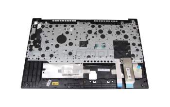 2H-BC9GML70121 original PMX clavier incl. topcase DE (allemand) noir/noir avec rétro-éclairage et mouse stick