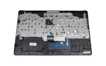 2H1719-05330I Rev.A original HP clavier incl. topcase DE (allemand) noir/argent avec rétro-éclairage avec ODD