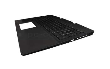 2H1819-12330I Rev.D original HP clavier incl. topcase DE (allemand) noir/noir avec rétro-éclairage