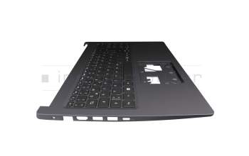 334956687 original Acer clavier incl. topcase DE (allemand) noir/noir avec rétro-éclairage
