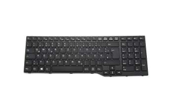 34055361 original Fujitsu clavier DE (allemand) noir/noir abattue