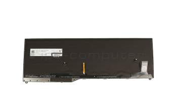 34067925 original Fujitsu clavier DE (allemand) noir/gris avec rétro-éclairage