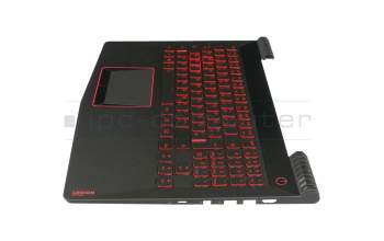 35053241 original Medion clavier incl. topcase DE (allemand) noir/noir avec rétro-éclairage