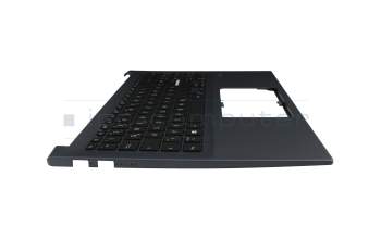 3SXJDKSJN00 original Asus clavier incl. topcase DE (allemand) noir/bleu avec rétro-éclairage