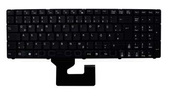 40036460 Medion clavier DE (allemand) noir/noir