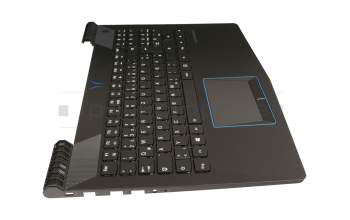 40063626 original Medion clavier incl. topcase DE (allemand) noir/noir avec rétro-éclairage