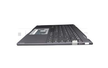 40070024 original Medion clavier incl. topcase DE (allemand) gris/gris